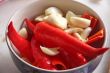 Chillis and garlic