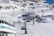 Station and a Chair ski lift