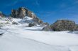 Cliffs and snow