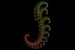 seahorse abstract