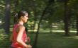 Girl running