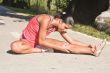 Stretching position