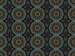 Digital Abstract Background - Mandala rows