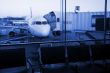 Waiting for a morning flight