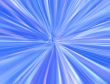 Blue starburst