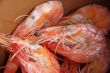 Whole cooked prawns