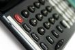 Office phone close-up