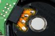 Close up of hard drive