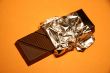 Chocolate in the opened packing.