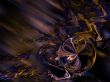 Fractal Abstract Background - Corner bubble