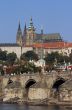 Prague castle and Charles bridge