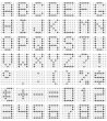 dot-matrix font