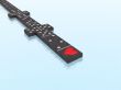 domino with heart