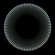 blue light circle