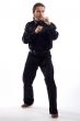 man in black