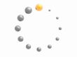 3D clockface or loading symbol