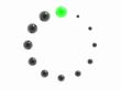 3D clockface or loading symbol