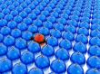 blue christmas balls