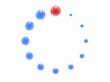 3D clockface or loading symbol