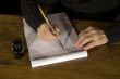 writing with ink