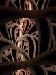 Fractal Abstract Background - Threaded arches