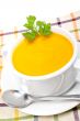 Carrots puree with spoon