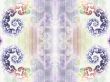 Fractal Abstract Background - Distressed corner spirals