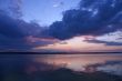 Sunset.