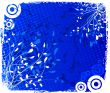 Floral background vector