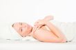 Wellness girl series laying down watching
