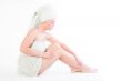 Wellness girl series sitting and grooming
