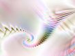 Fractal Abstract Background - Flowing Spiral