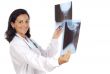 Doctor analyzing a radiography