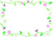 frame-leaves-flowers