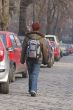 Backpacker girl