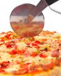 Italian pizza and cutter