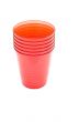 Red plastic cups