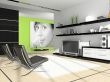 Home interior 3D rendering