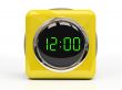 Yellow watch isolated on white background 3D
