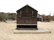 lonely beach shed