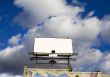 Place your text here - empty ad space in the sky