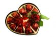 candies with a nice red rose