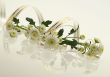 flowers with  perls