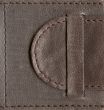 brown textured leather lock