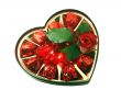 candies with a red rose
