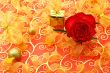 holiday background with a gift