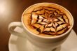 close-up shot of coffee cup