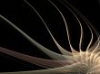 Fractal Abstract Background - Stretching threads