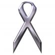 3D Silver Ribbon