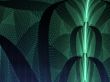 Green Woven Mesh Abstract Background